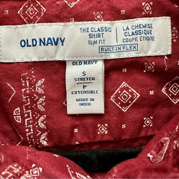 The Classic Shirt Slim Fit Size S Stretch short-sleeve men’s button-down shirt - Picture 3 of 5